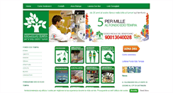 Desktop Screenshot of fondazionetempia.org